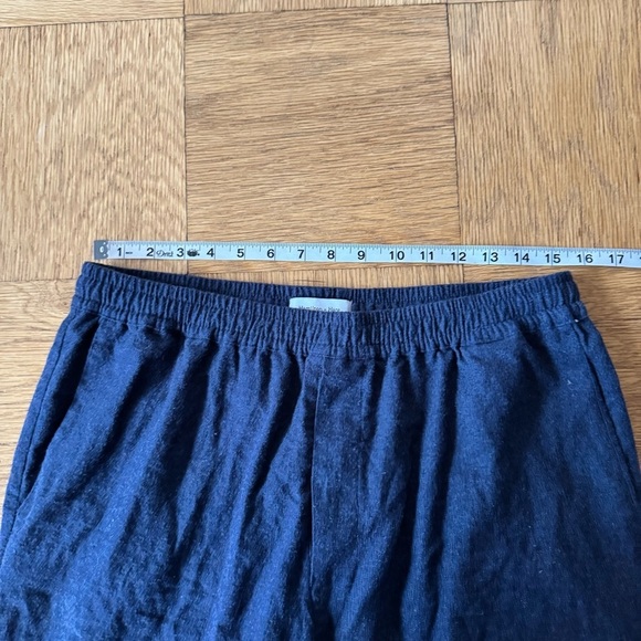 Hamilton + Hare Mens Large Pyjama Trouser Pants Navy Blue Elastic Waist - Picture 6 of 10